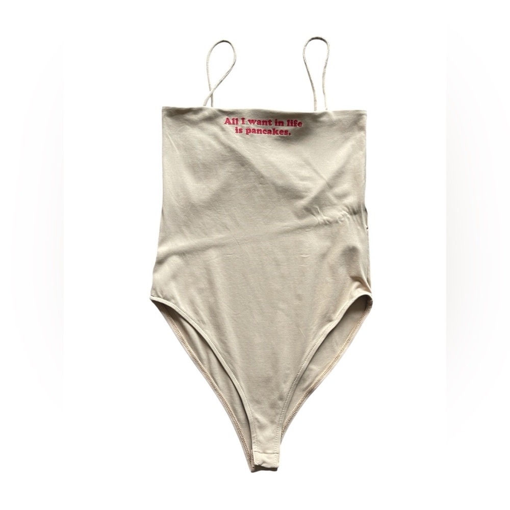 🌞NWT Zara Tan Bodysuit